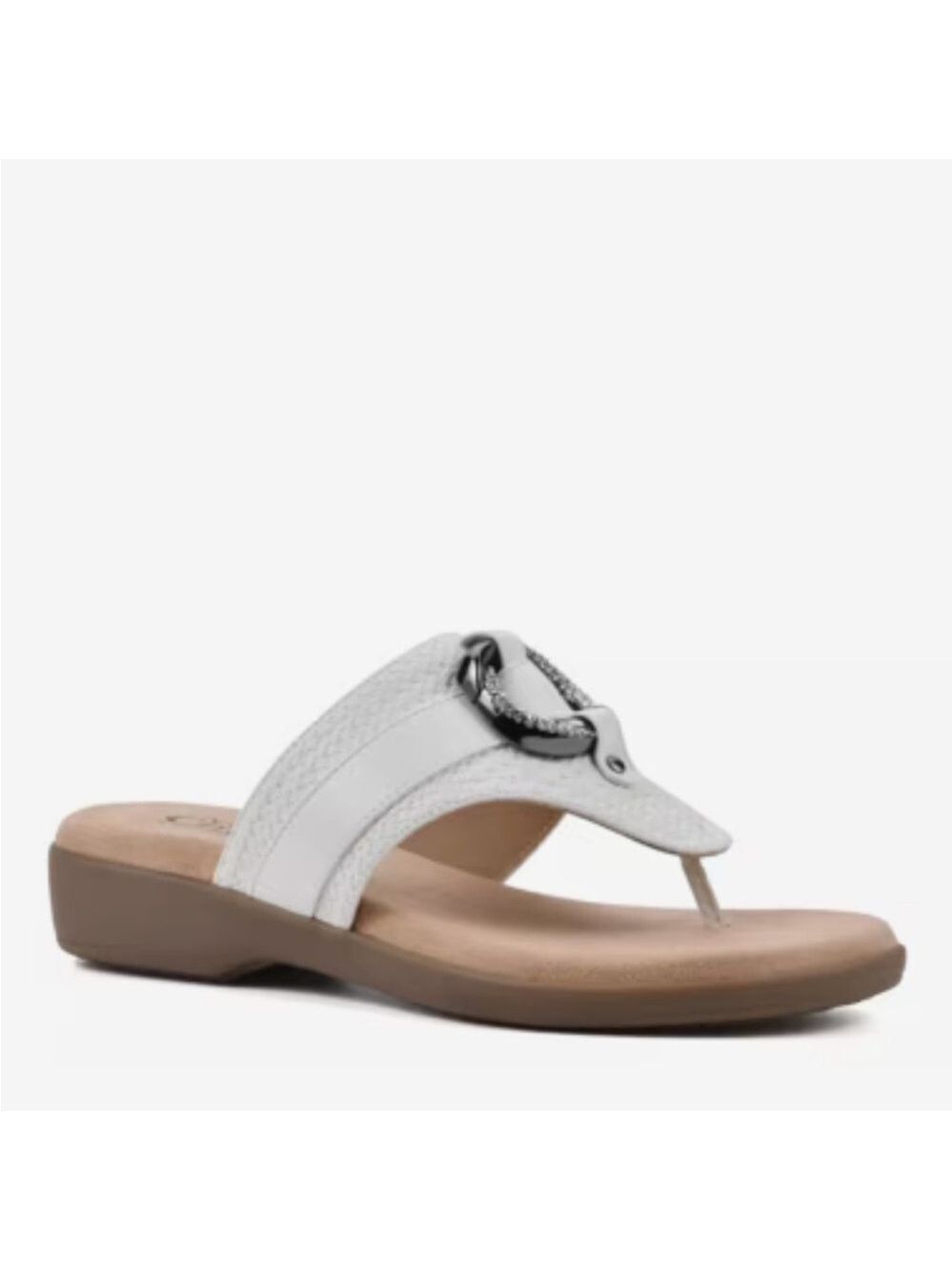 Cliffs by White Mountain Benedict Sandal Size 6 Slip-On Comfort Summer NWOB